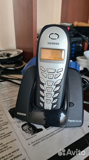 Телефон Panasonic kx-tcd510, Siemens AS140