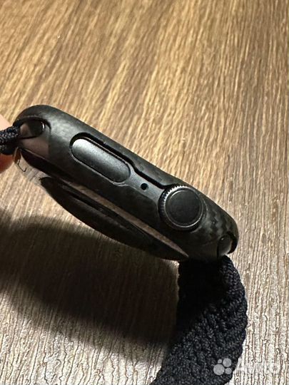 Чехол для apple watch 6 Pitaka карбон
