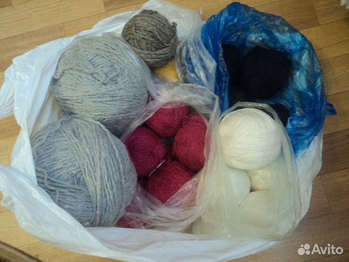 Пряжа пакетом