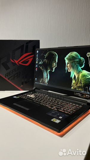 Ноутбук Rog srtix 731GU (17