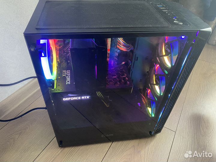 Игровой компьютер rtx 3050 + r7 2700x