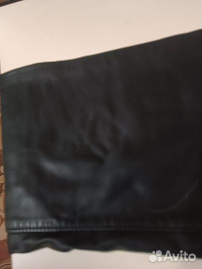 Брюки мужские кожаные