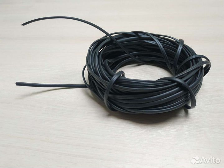 Кабель телефонный 6p4c, 4-жильный медный