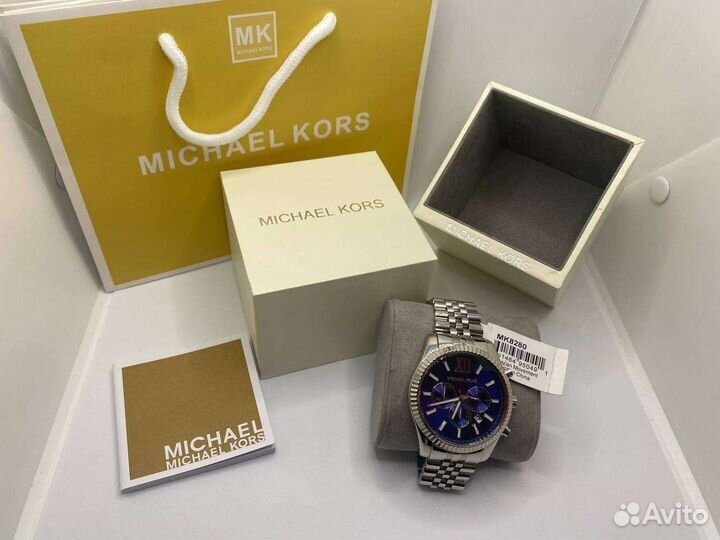 Часы Мужские Michael Kors Оригинал Синие