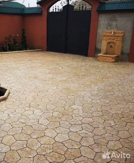 Тротуарная плитка.брусчатка. из кевларобетона