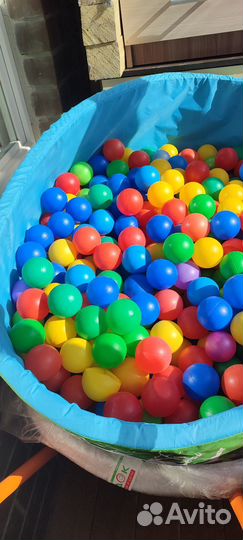 Сухой бассейн с шариками большой
