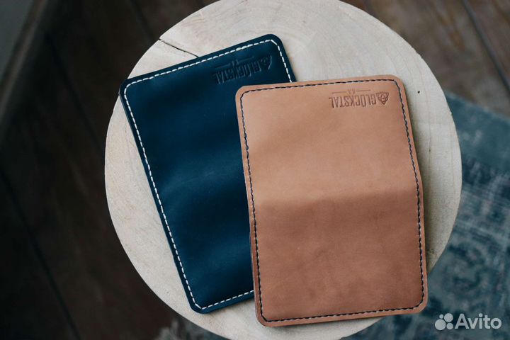 Обложка на паспорт из натуральной кожи