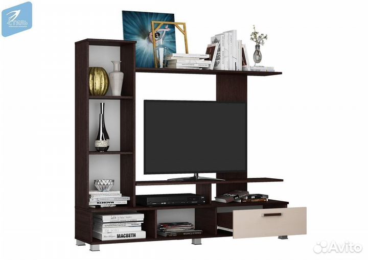 Соло-6 Гостиная Венге Дуб молочный