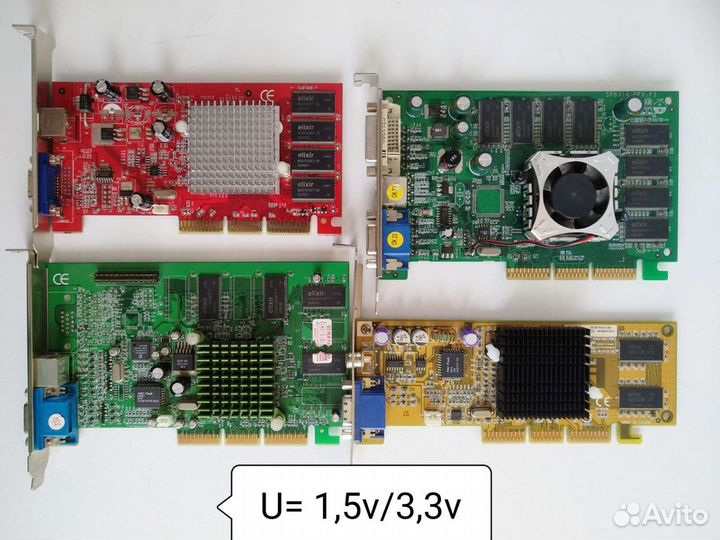 Видеокарта AGP, PCI, ISA