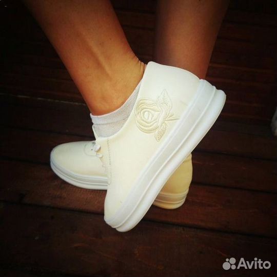 Кеды на платформе