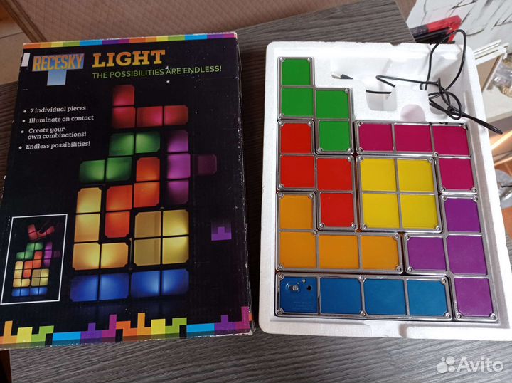 Ночник светильник Тетрис