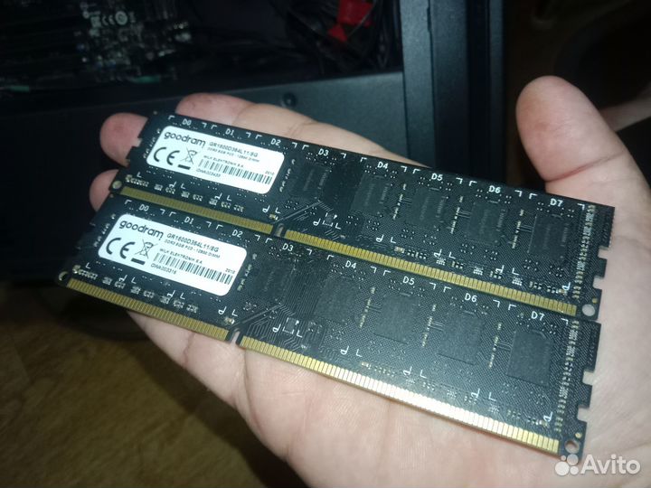 Игровой пк intel core i7-4790, 16 gb