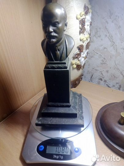 Бюст Ленина бронза