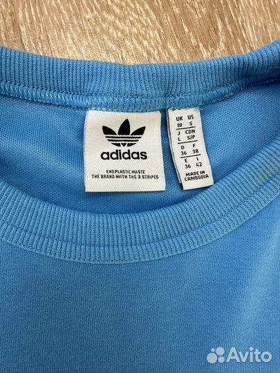 Платье футболка adidas