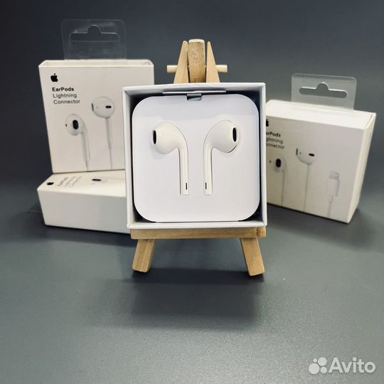 Наушники Earpods lightning проводные