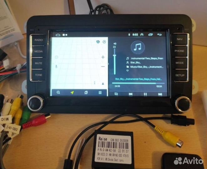 Магнитола Андроид Фольксваген/Шкода/Сеат