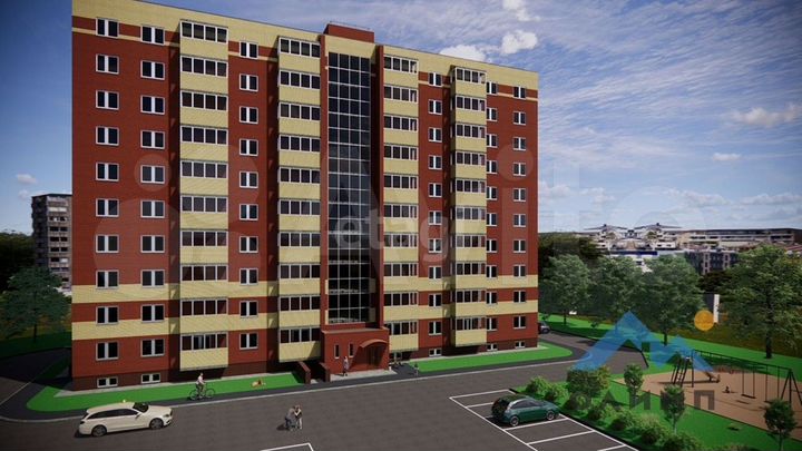 2-к. квартира, 56,1 м², 8/11 эт.