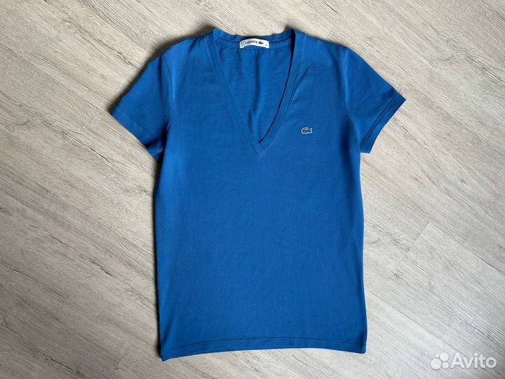 Футболка lacoste S 46. Оригинал