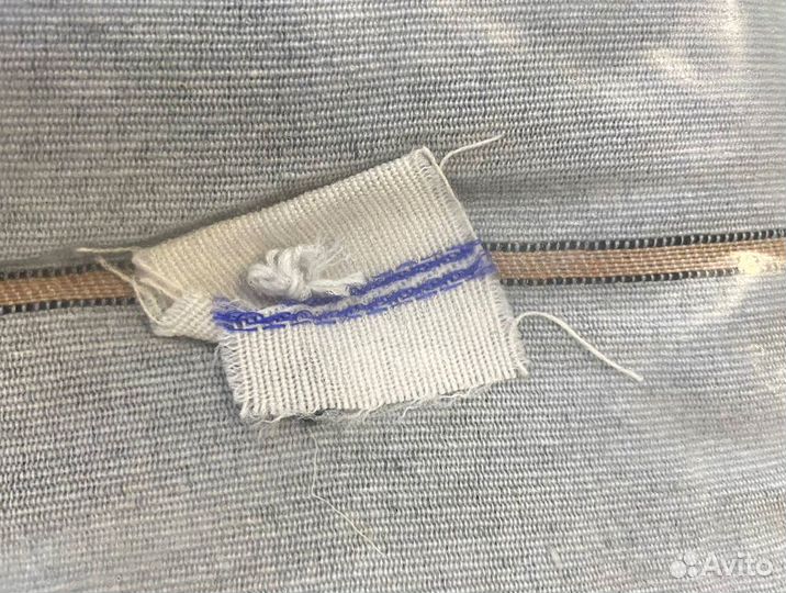 Матрас ватный тик армейский 70х190