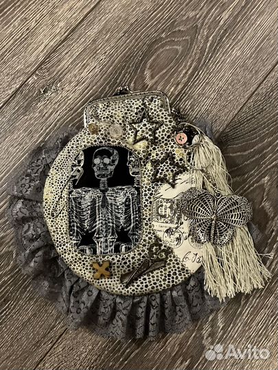 Клатч новый Handmade