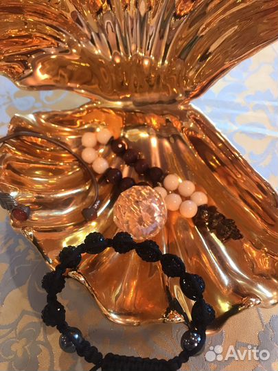 Браслеты с нат.камнями, Шамбола