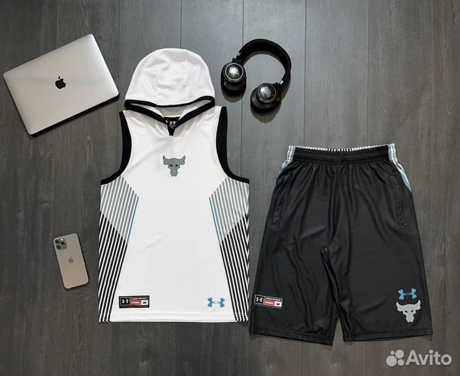 Спортивный костюм майка/бриджи Under Armour