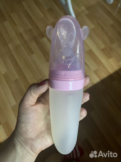 Бутылочка для кормления с ложкой