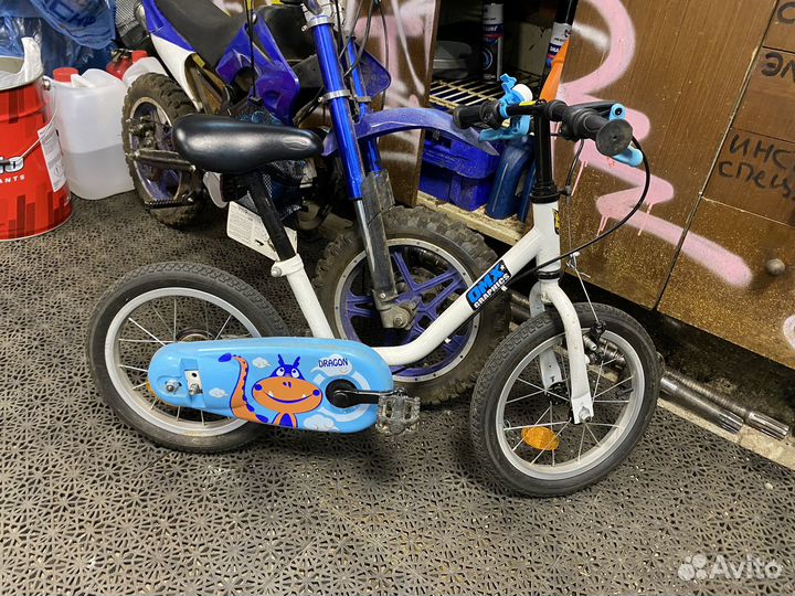 Детский велосипед btwin 14