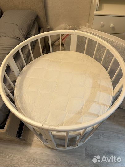 Матрас детский круглый и овальный