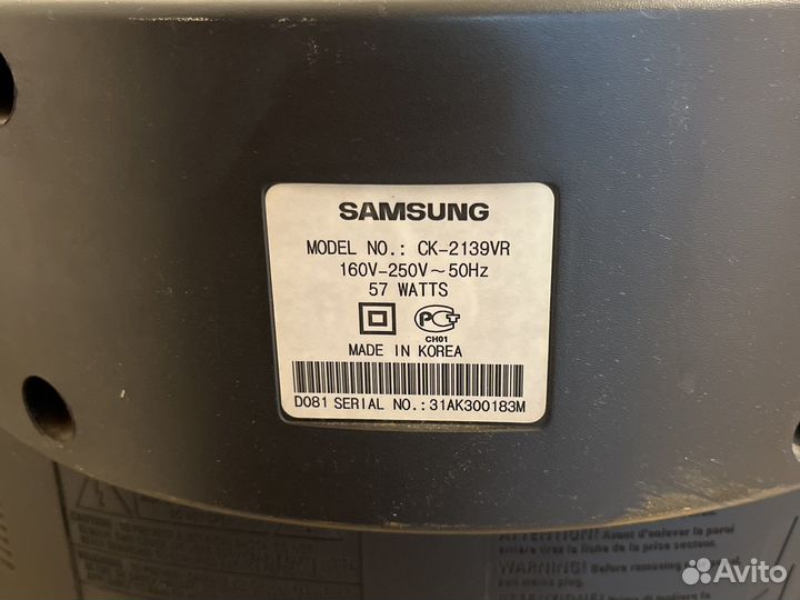 Телевизор samsung