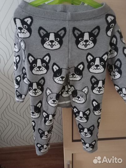 Вязаный костюм