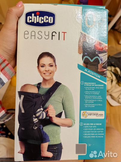 Рюкзак переноска кенгуру chicco