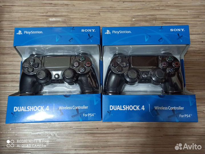 Джойстик Sony PS4 черный, новый