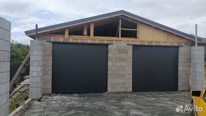 Ворота гаражные рулонные установка до 48 час