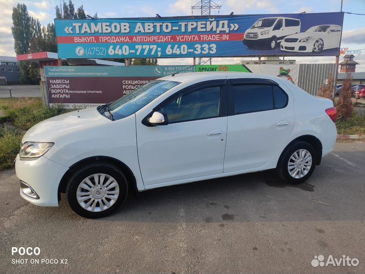 Renault Logan 1.6 AT, 2017, 112 000 км