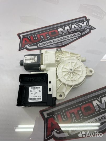 Мотор стеклоподъёмника левый Volkswagen Tiguan I