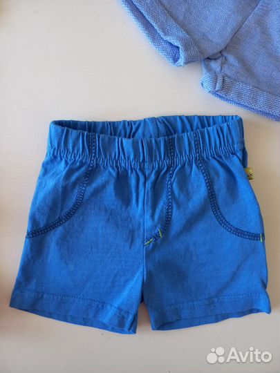 Летние вещи пакетом на мальчика 62 68