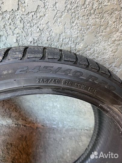 Pirelli Winter Sottozero 3 245/40 R20 и 285/35 R20