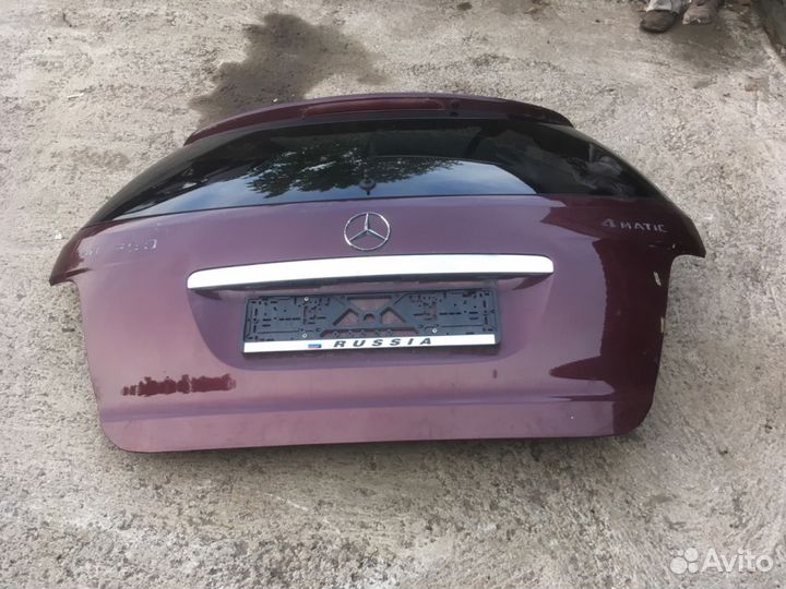 Mercedes w164 крышка багажника