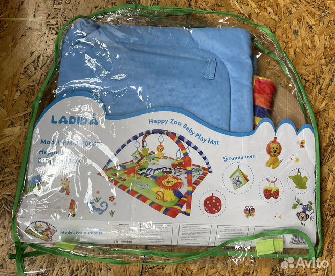 Коврик развивающий без дуги