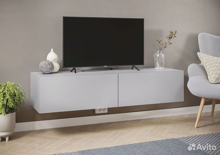 Айден Тумба под тв тбн06-1400 серая