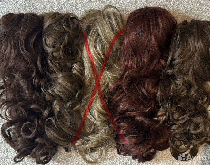 Шиньон или хвост на крабе