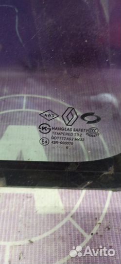 Форточка кузова задняя левая Renault Koleos