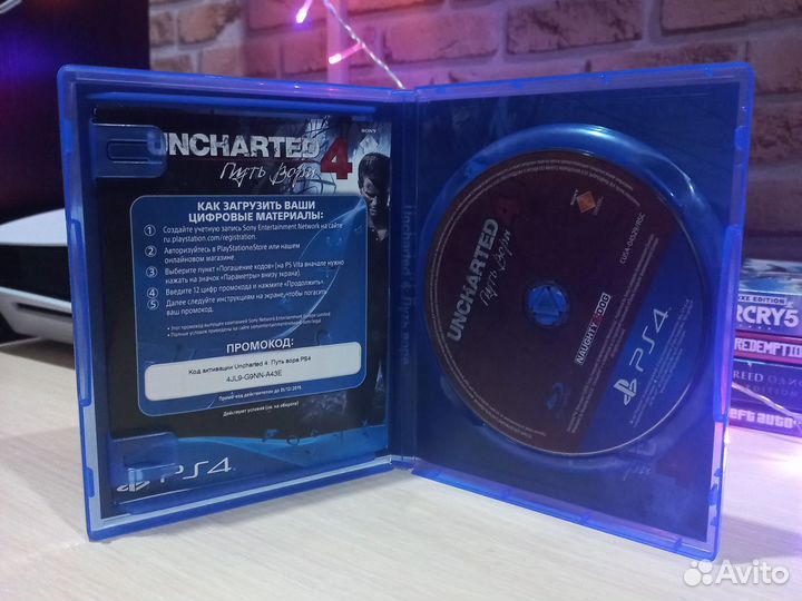 Uncharted 4 путь вора ps4