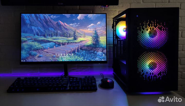 Игровой пк i7/gtx1660super/ssd m2 512гб/16гб ddr4