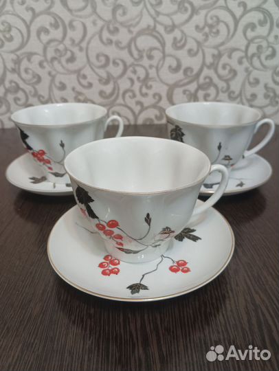 Чайная пара Красная смородина лфз