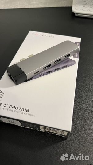 Адаптер Satechi Aluminum Pro Hub 6 в 1