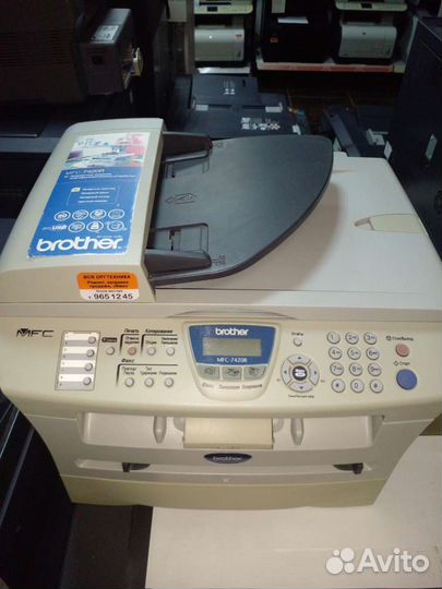 Мфу лазерное Brother 7420r Гарантия