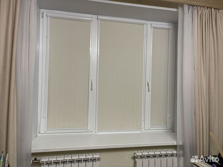 Закрытые рулонные шторы