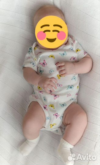 Боди для девочки 62-74